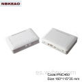 Cajas de ABS para la fabricación de enrutadores wifi redes modernas caja de plástico abs caja de plástico caja de plástico electrónica PNC460